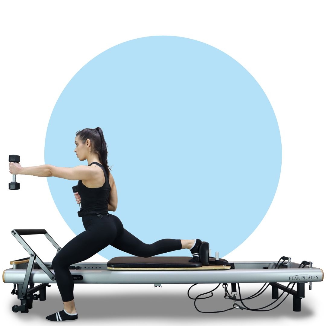 Reformer Pilates Movement - Lunge