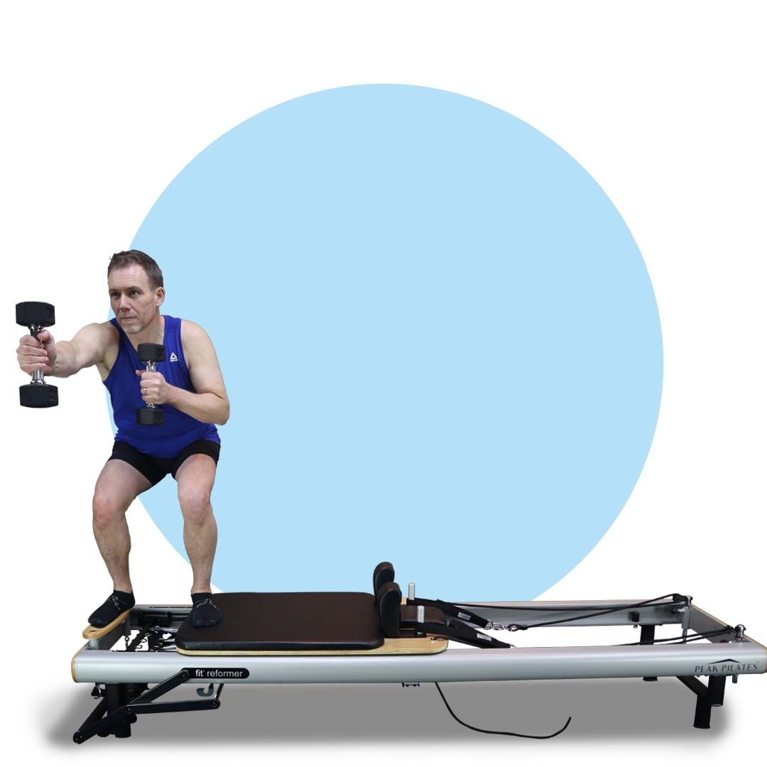 Reformer Pilates Movement - Squats
