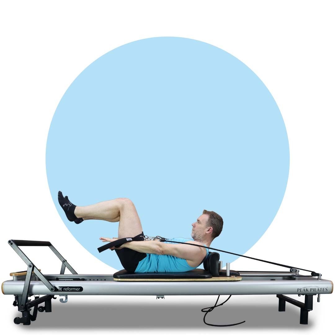 Reformer Pilates Movement - Frontal pull downs